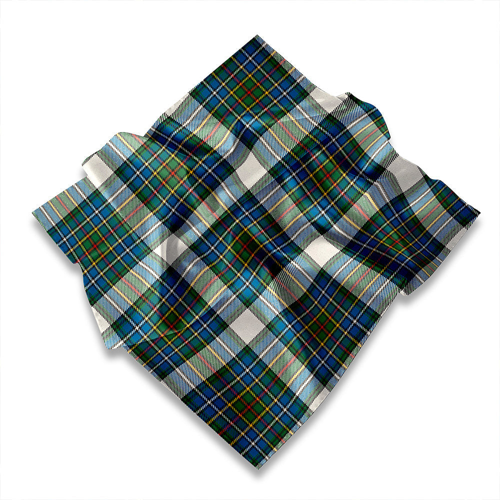 ScotsTee Shop Scottish Cockburn (Coburn) Modern Tartan Pocket Square, Scarf, Handkerchief
