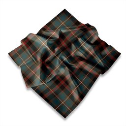 ScotsTee Shop Scottish Colgan (MacColgan) Modern Tartan Pocket Square, Scarf, Handkerchief