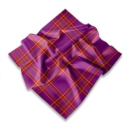 ScotsTee Shop Scottish Duke of Sussex Weathered Tartan Pocket Square, Scarf, Handkerchief