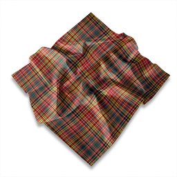 ScotsTee Shop Scottish Drummond of Strathallan Tartan Pocket Square, Scarf, Handkerchief