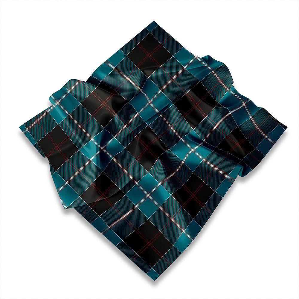 ScotsTee Shop Scottish Dunlop #2 Weathered Tartan Pocket Square, Scarf, Handkerchief