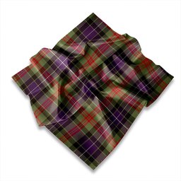 ScotsTee Shop Scottish Curry (Currie) Modern Tartan Pocket Square, Scarf, Handkerchief