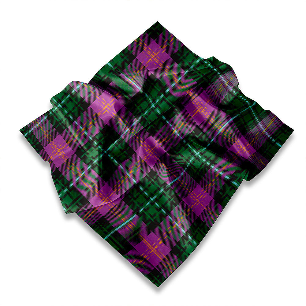 ScotsTee Shop Scottish Clergy Episcopal Weathered Tartan Pocket Square, Scarf, Handkerchief