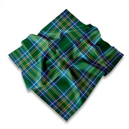ScotsTee Shop Scottish Duke of York Ancient Tartan Pocket Square, Scarf, Handkerchief