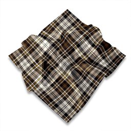 ScotsTee Shop Scottish Dalgliesh Dress Modern Tartan Pocket Square, Scarf, Handkerchief