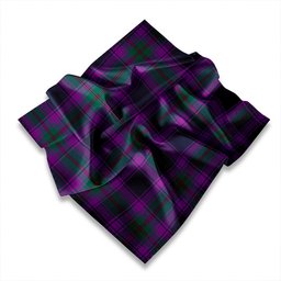 ScotsTee Shop Scottish Dalgliesh Dress Weathered Tartan Pocket Square, Scarf, Handkerchief