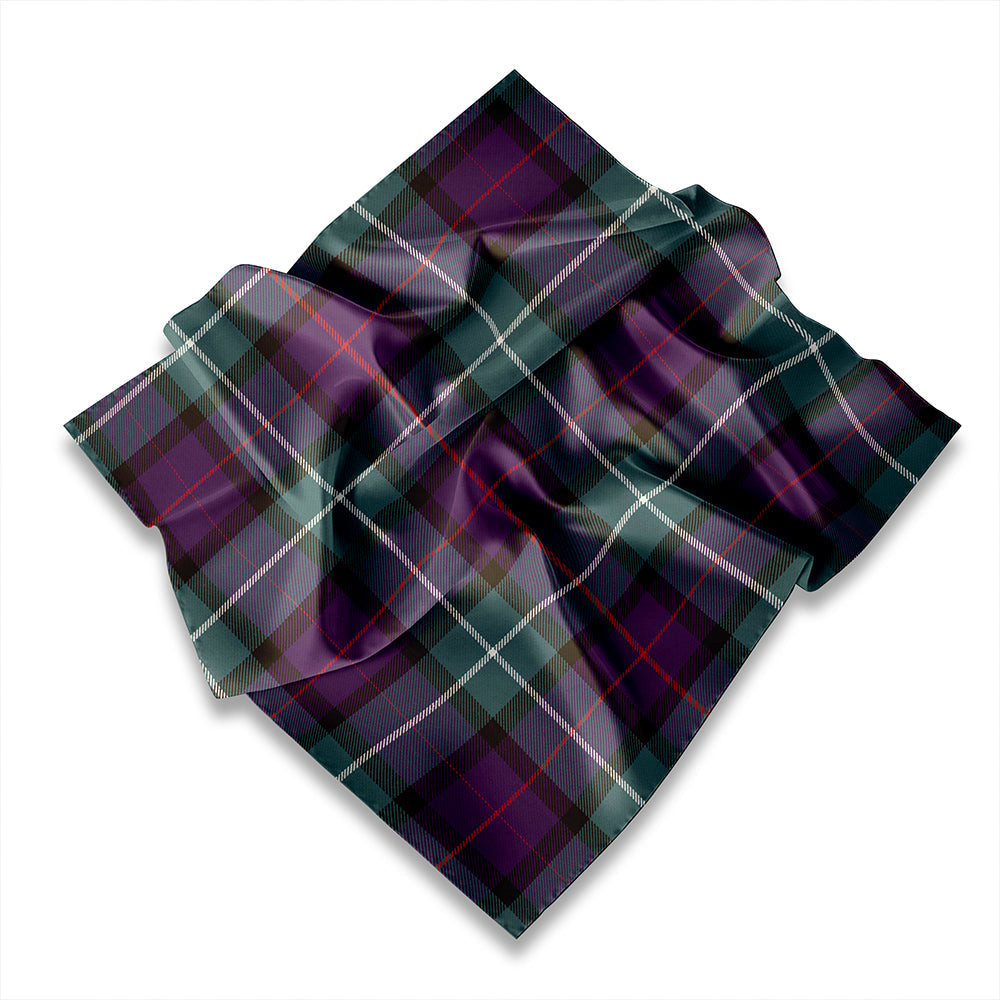 ScotsTee Shop Scottish Davidson of Tulloch Weathered Tartan Pocket Square, Scarf, Handkerchief