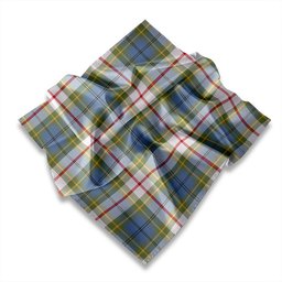 ScotsTee Shop Scottish Coulter Dress Modern Tartan Pocket Square, Scarf, Handkerchief