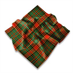 ScotsTee Shop Scottish Dalrymple of Castleton #2 Ancient Tartan Pocket Square, Scarf, Handkerchief