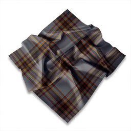 ScotsTee Shop Scottish Ferguson of Balquhidder Modern Tartan Pocket Square, Scarf, Handkerchief