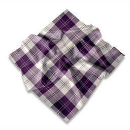 ScotsTee Shop Scottish Erskine Burgundy Tartan Pocket Square, Scarf, Handkerchief
