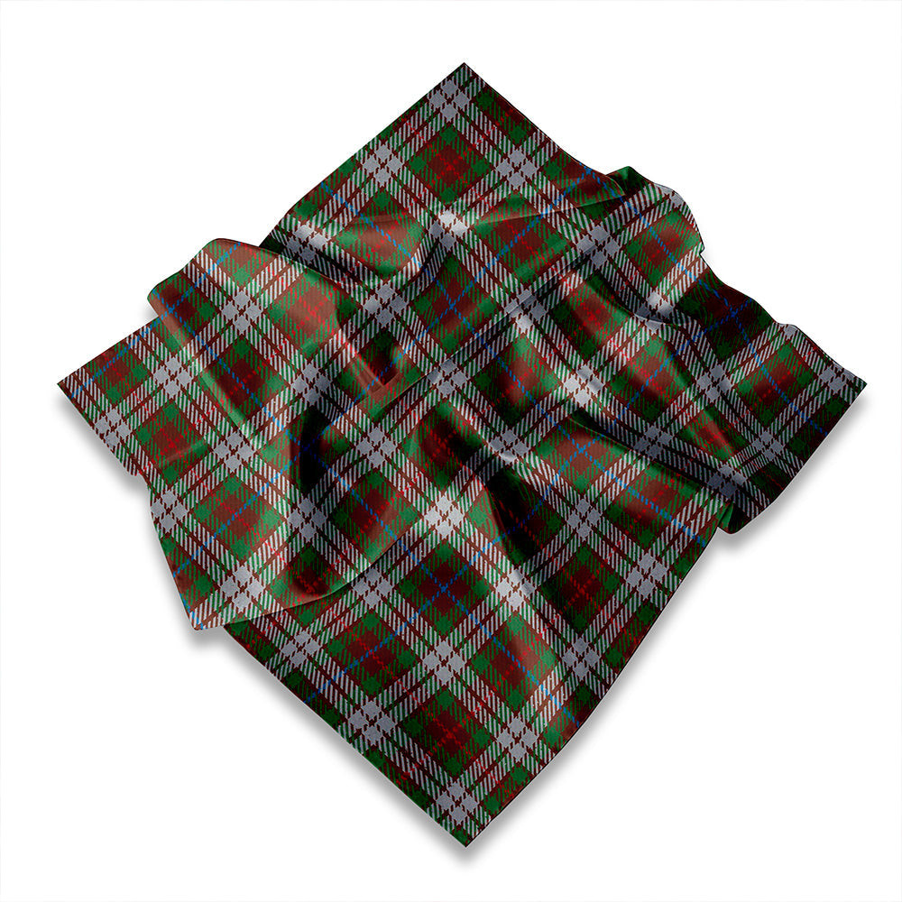 ScotsTee Shop Scottish Fraser Hunting # 2 Modern Tartan Pocket Square, Scarf, Handkerchief