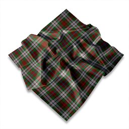 ScotsTee Shop Scottish Fraser Hunting # 2 Modern Tartan Pocket Square, Scarf, Handkerchief