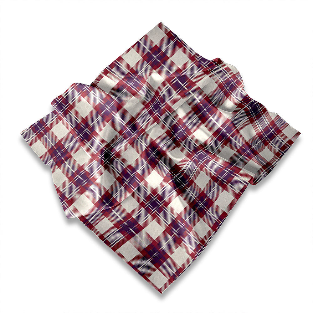 ScotsTee Shop Scottish Fraser Arisaid Green Tartan Pocket Square, Scarf, Handkerchief