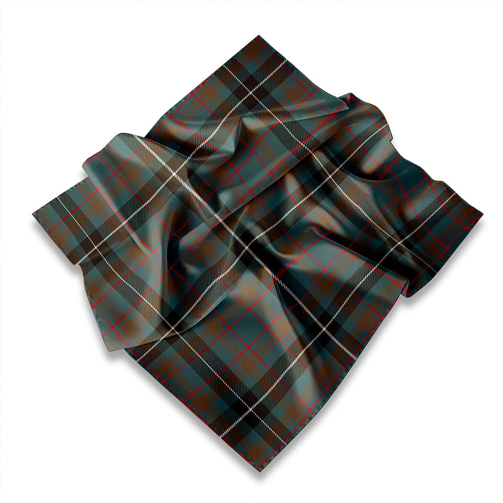 ScotsTee Shop Scottish Graham Red Modern Tartan Pocket Square, Scarf, Handkerchief