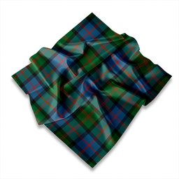 ScotsTee Shop Scottish Fulton 1999 Weathered Tartan Pocket Square, Scarf, Handkerchief