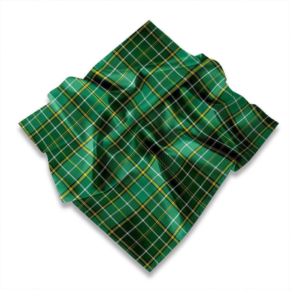 ScotsTee Shop Scottish Forbes Old Weathered Tartan Pocket Square, Scarf, Handkerchief