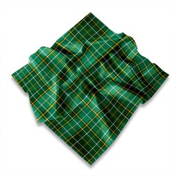 ScotsTee Shop Scottish Forbes Old Weathered Tartan Pocket Square, Scarf, Handkerchief