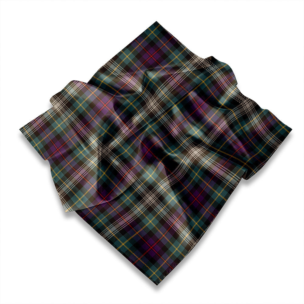 ScotsTee Shop Scottish Ewbank Weathered Tartan Pocket Square, Scarf, Handkerchief