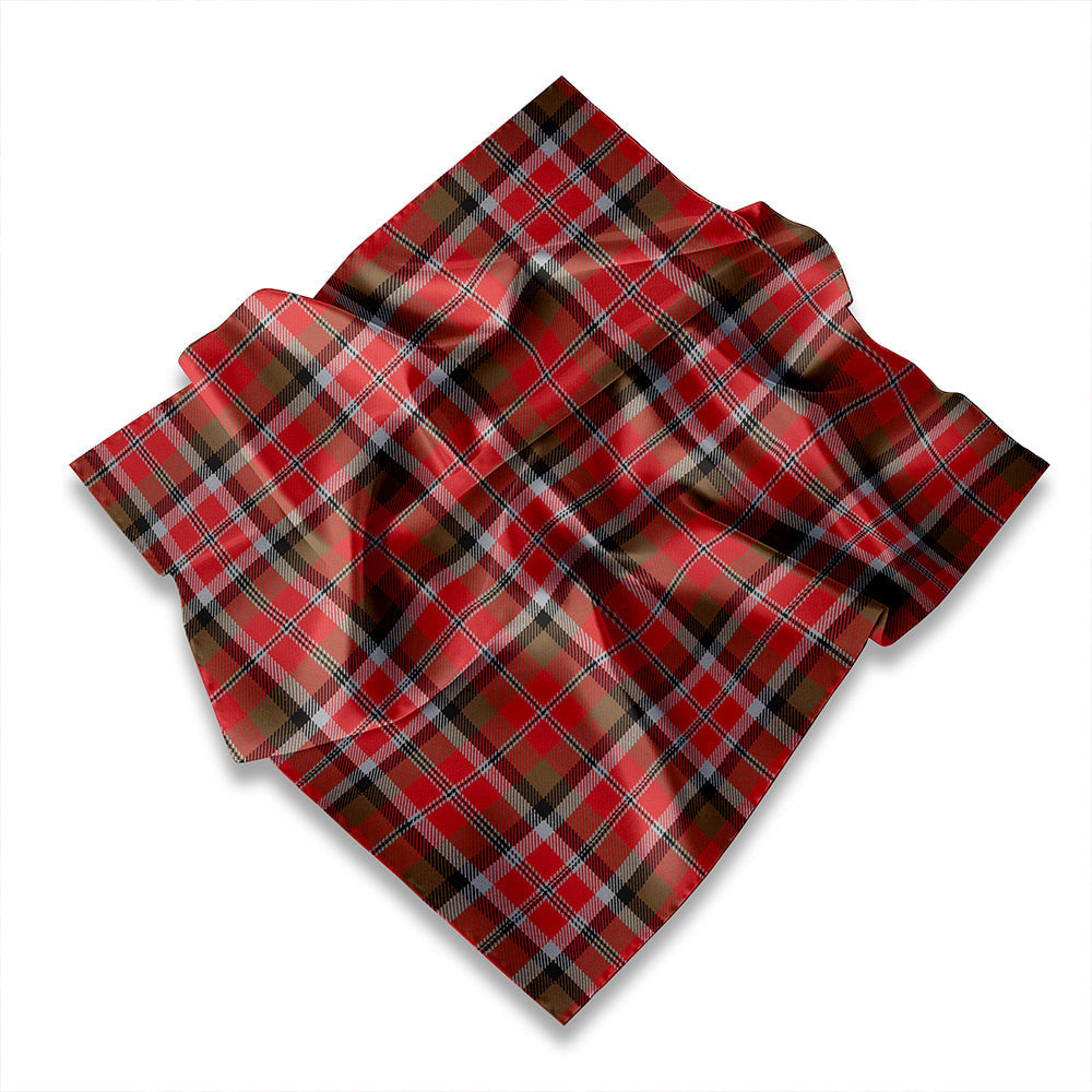 ScotsTee Shop Scottish Graham Red Dress Ancient Tartan Pocket Square, Scarf, Handkerchief