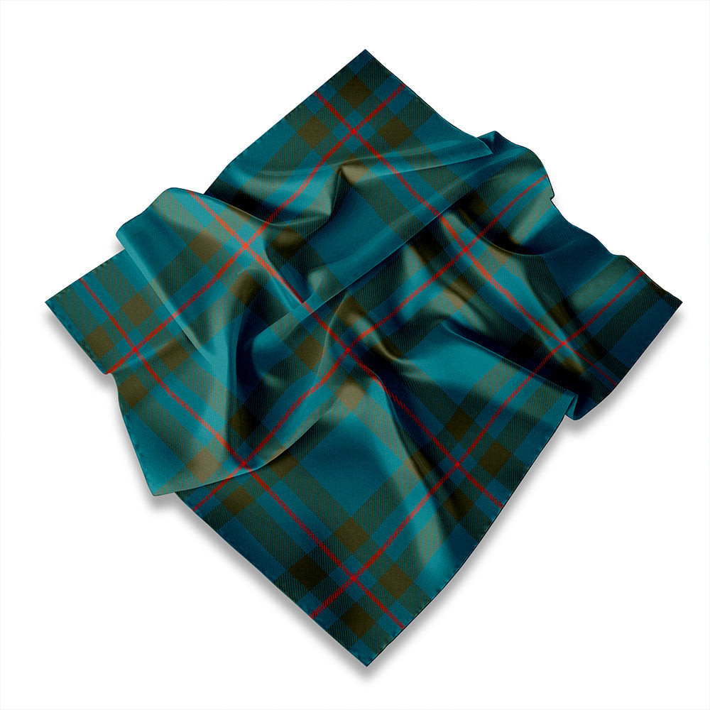 ScotsTee Shop Scottish Eglinton District (Montgomery of Ayrshire) Weathered Tartan Pocket Square, Scarf, Handkerchief