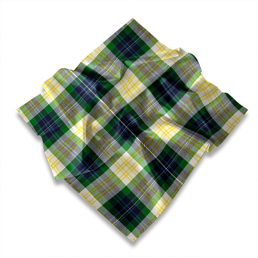 ScotsTee Shop Scottish Fitzgibbon Modern Tartan Pocket Square, Scarf, Handkerchief