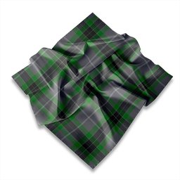 ScotsTee Shop Scottish Fraser Arisaid Wine/Blue Ancient Tartan Pocket Square, Scarf, Handkerchief
