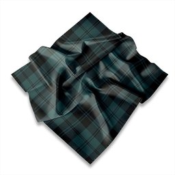 ScotsTee Shop Scottish Erskine Dress Purple Tartan Pocket Square, Scarf, Handkerchief