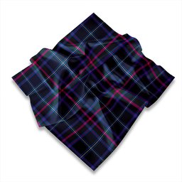 ScotsTee Shop Scottish Fitzgerald Dress Ancient Tartan Pocket Square, Scarf, Handkerchief