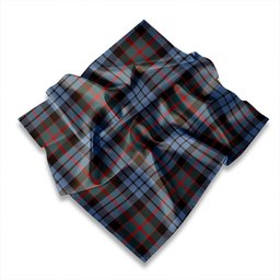 ScotsTee Shop Scottish Fletcher Family Ancient Tartan Pocket Square, Scarf, Handkerchief