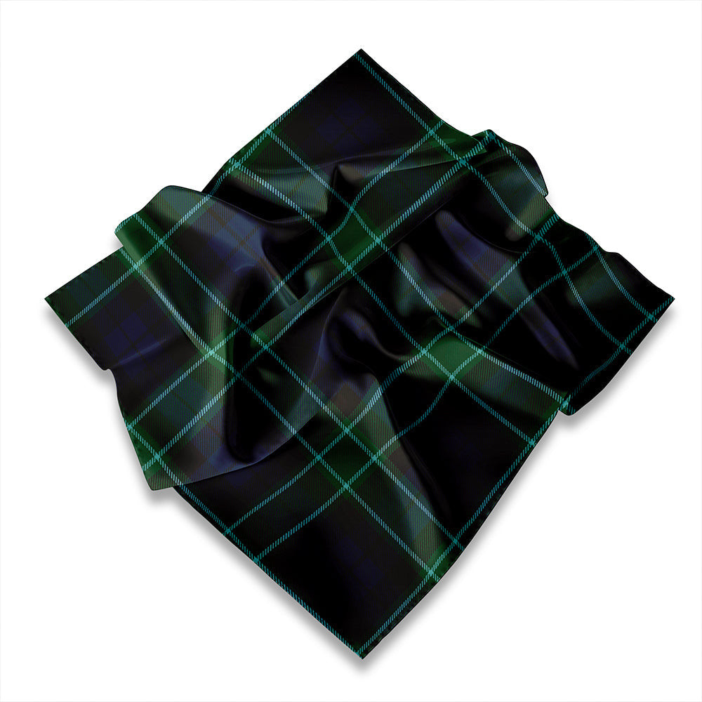 ScotsTee Shop Scottish Graden Weathered Tartan Pocket Square, Scarf, Handkerchief
