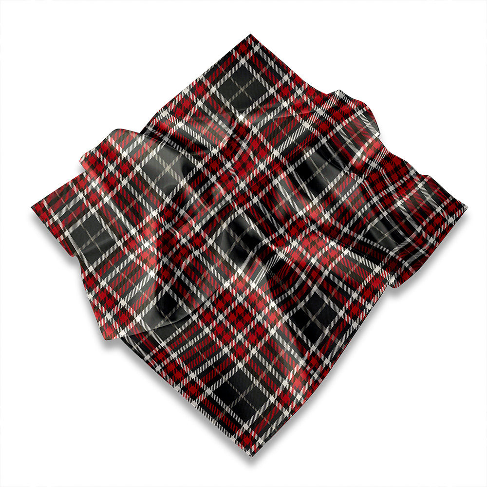 ScotsTee Shop Scottish Gayre Bodyguard #2 Modern Tartan Pocket Square, Scarf, Handkerchief