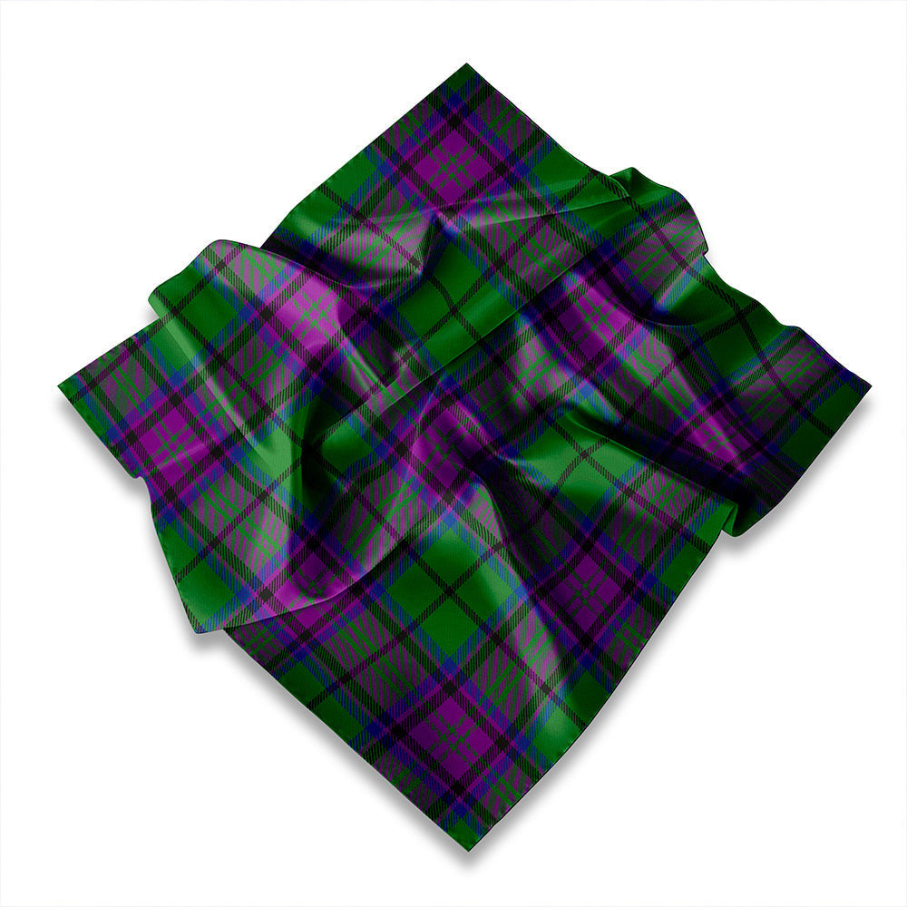 ScotsTee Shop Scottish Gammell Dress Weathered Tartan Pocket Square, Scarf, Handkerchief
