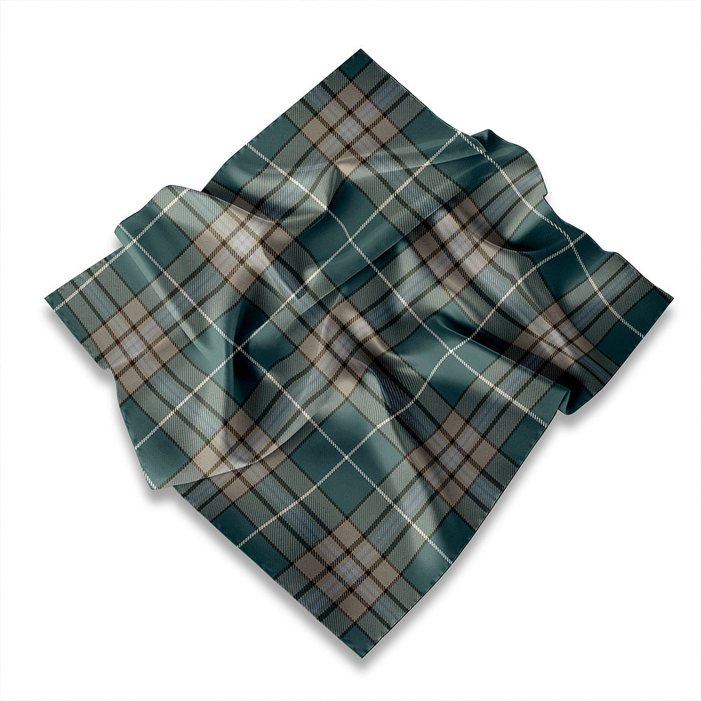 ScotsTee Shop Scottish Hebridean Dress Arisaid Red Modern Tartan Pocket Square, Scarf, Handkerchief
