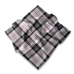 ScotsTee Shop Scottish Harkness Hunting Ancient Tartan Pocket Square, Scarf, Handkerchief