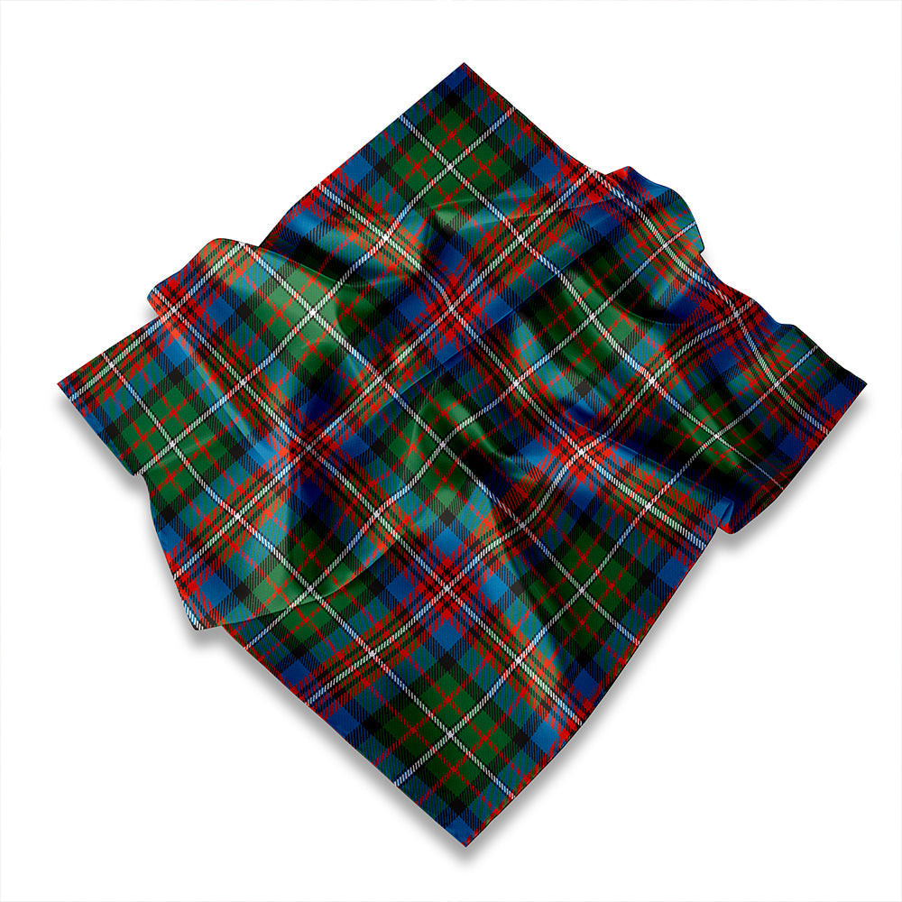 ScotsTee Shop Scottish Harden Weathered Tartan Pocket Square, Scarf, Handkerchief