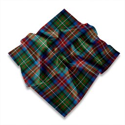 ScotsTee Shop Scottish Harden Weathered Tartan Pocket Square, Scarf, Handkerchief