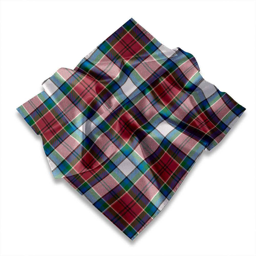 ScotsTee Shop Scottish Hebridean Cairn Weathered Tartan Pocket Square, Scarf, Handkerchief