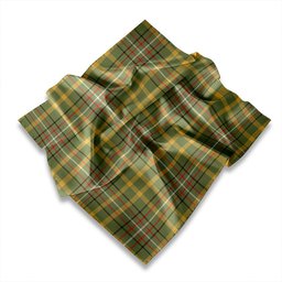 ScotsTee Shop Scottish Hanna of Stirlingshire Ancient Tartan Pocket Square, Scarf, Handkerchief