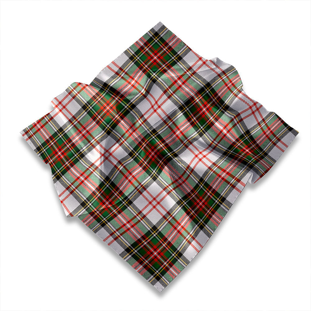 ScotsTee Shop Scottish Haughdale Weathered Tartan Pocket Square, Scarf, Handkerchief