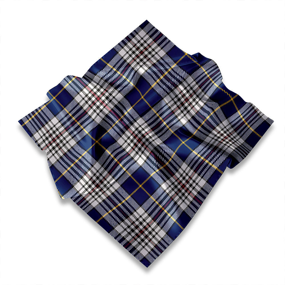 ScotsTee Shop Scottish Hanna of Leith Ancient Tartan Pocket Square, Scarf, Handkerchief