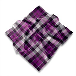 ScotsTee Shop Scottish Hebridean Cairn Modern Tartan Pocket Square, Scarf, Handkerchief