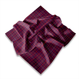 ScotsTee Shop Scottish Hebrides South Uist #02 Modern Tartan Pocket Square, Scarf, Handkerchief