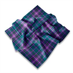 ScotsTee Shop Scottish Hebrides South Uist #03 Ancient Tartan Pocket Square, Scarf, Handkerchief