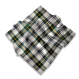 ScotsTee Shop Scottish Henderson Dress #3 (MacKendrick Dress #3) Ancient Tartan Pocket Square, Scarf, Handkerchief