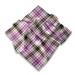 ScotsTee Shop Scottish Henderson (MacKendrick) Weathered Tartan Pocket Square, Scarf, Handkerchief