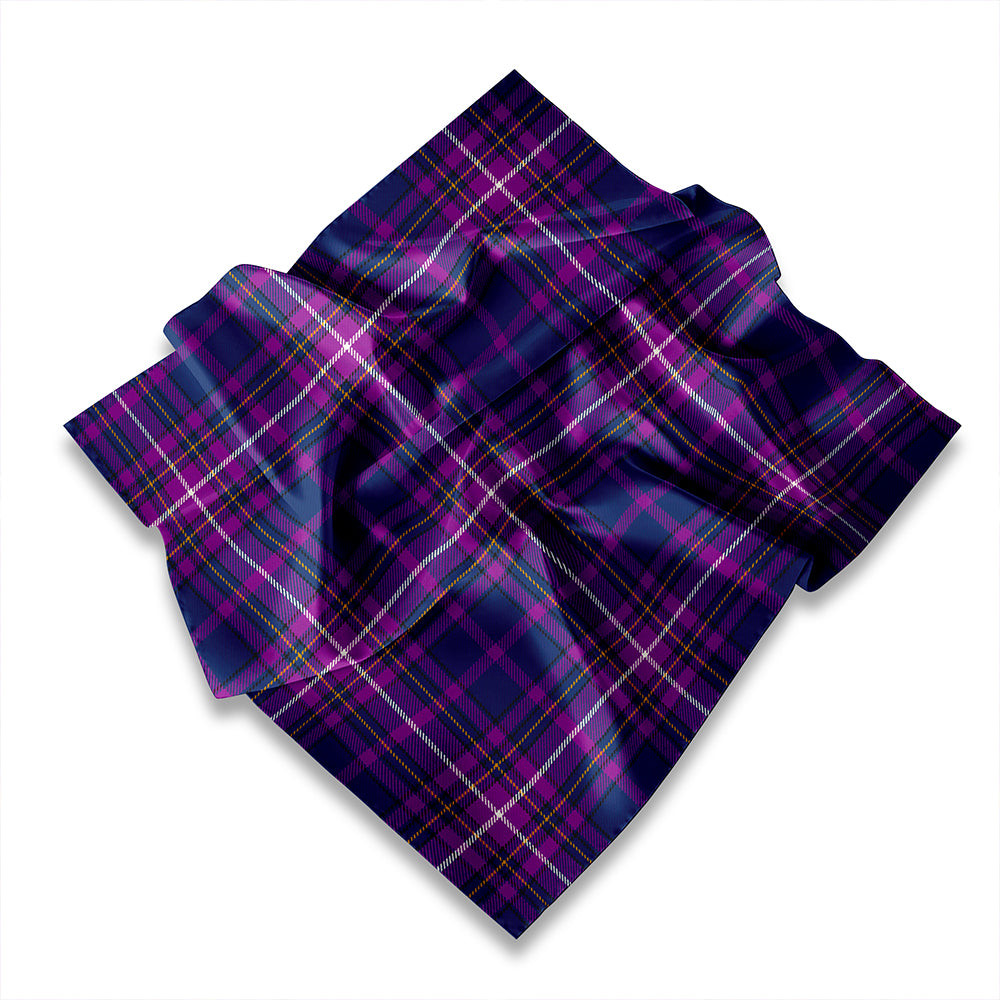 ScotsTee Shop Scottish Hebrides South Uist #03 Modern Tartan Pocket Square, Scarf, Handkerchief