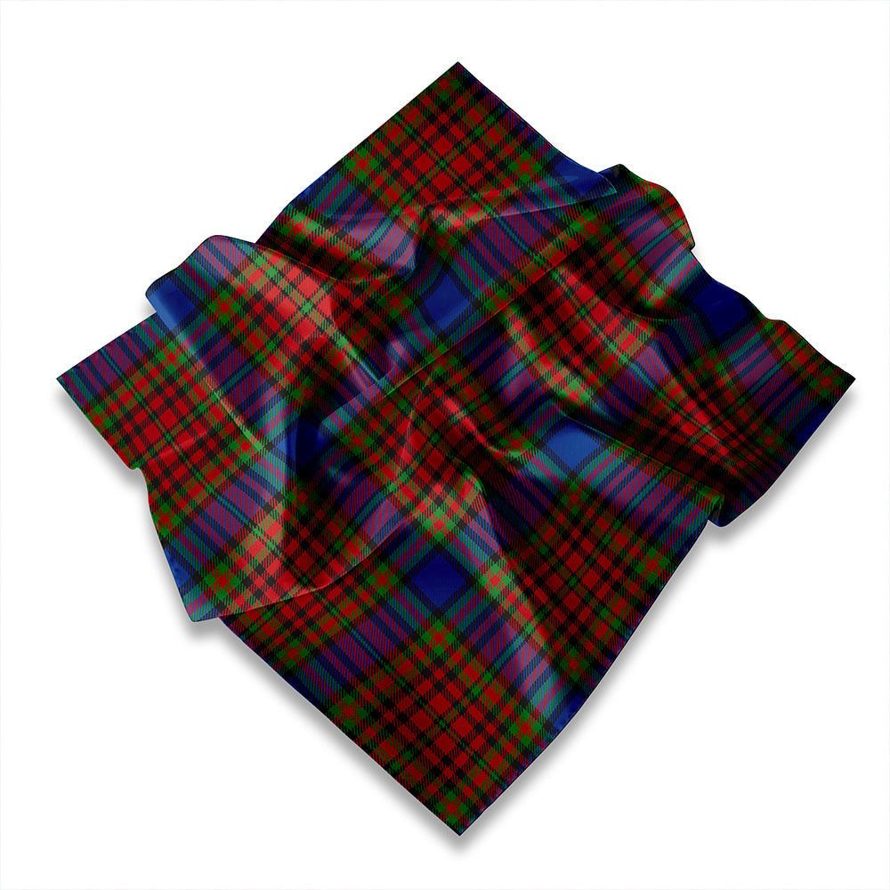 ScotsTee Shop Scottish Highfield Dress Weathered Tartan Pocket Square, Scarf, Handkerchief