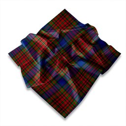 ScotsTee Shop Scottish Highfield Dress Weathered Tartan Pocket Square, Scarf, Handkerchief