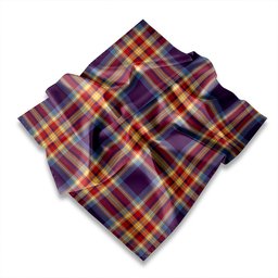 ScotsTee Shop Scottish Holyrood Chair Modern Tartan Pocket Square, Scarf, Handkerchief